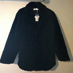 DHGate Mens Unisex Black Sherpa Coat - Button Up + FREE BEAUTY GIFT ✨️